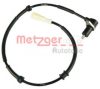 METZGER 0900522 Sensor, wheel speed